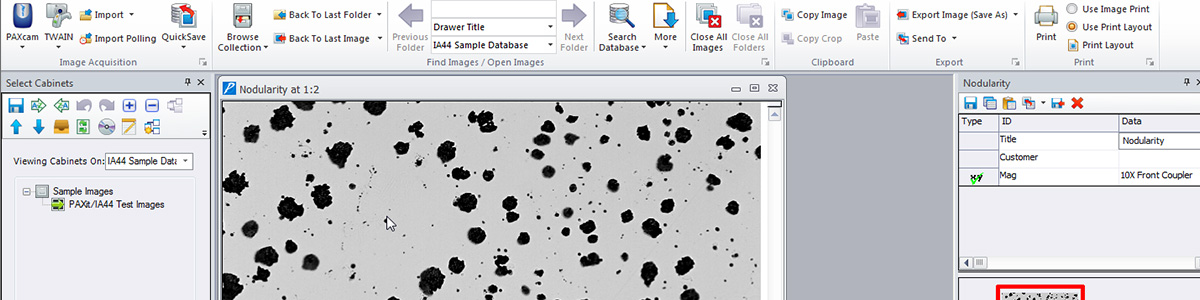 PAX-it Image Management System - LECO PAX-it - Image Analysis Scientific Analytical Instruments - Image Capture Software for Digital Microscopes - 