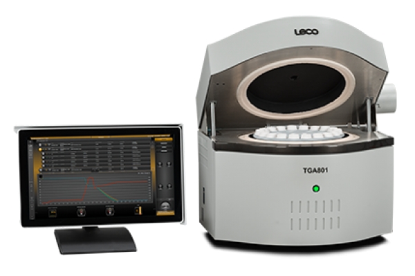 LECO TGA801 Moisture, Ash, Volatile Content, and Loss-on-Ignition 